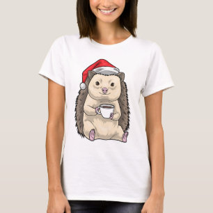 Igel-Weihnachtskaffee T-Shirt