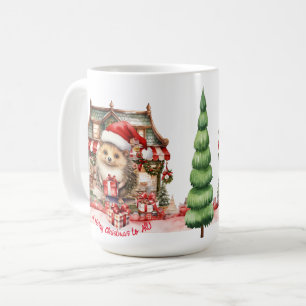 Igel Weihnachtsspielzeug-Shop Weihnachtsbaum Kaffeetasse