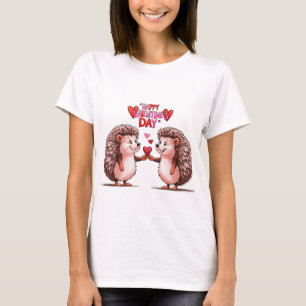 Igelherz - Valentinstag Liebe T-Shirt