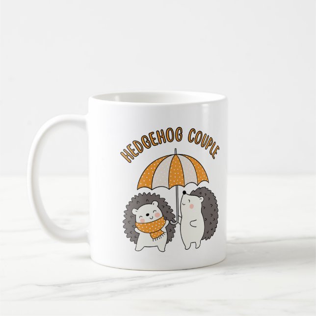 Igelpaar Kaffeetasse (Links)