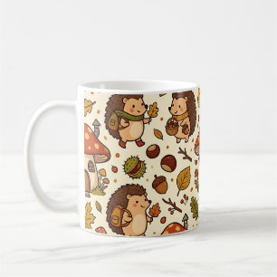 Igelpilz-Herbsttasse Kaffeetasse