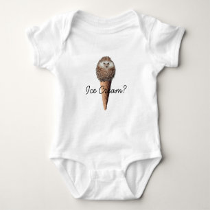 Igels-Eiscreme Baby Strampler