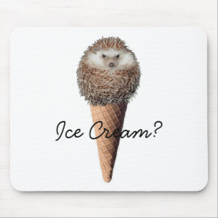 Igels-Eiscreme Mousepad