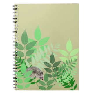 Igels-Garten-Notizbuch Notizblock