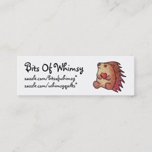 Igels-Liebe! Mini Visitenkarte