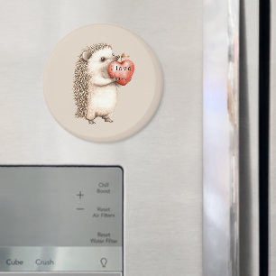 Igels mit Herz Liebe Magnet
