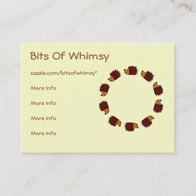 Igels-Überfahrt! Visitenkarte (Vorderseite)