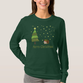 Igels-Weihnachtsszene T-Shirt
