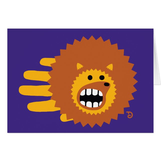 Igelskarte (Vorderseite (Horizontal))