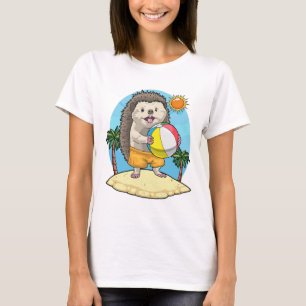 Igelstrand Wasserball Sommer T-Shirt