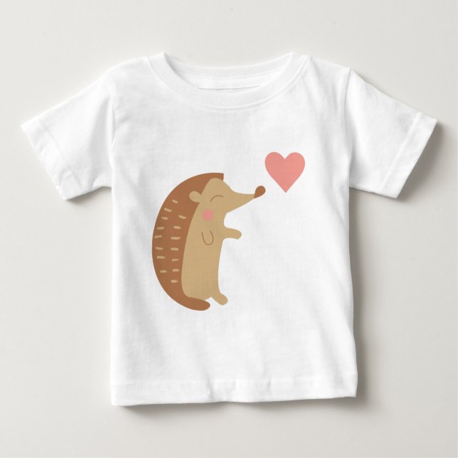 IgelValentine Baby T-shirt (Vorderseite)