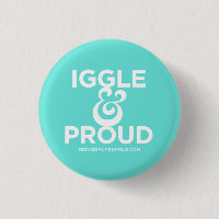 Iggle und stolzes Button