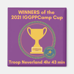 IGGPPCamp 2021 Camp Cup Gewinner Magnet