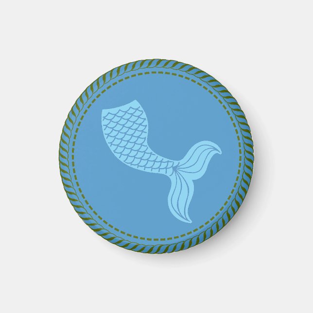 IGGPPCamp 2025 Troop Pride Siren Magnet (Vorne)