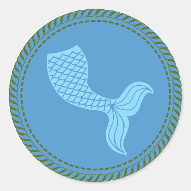 IGGPPCamp 2025 Troop Pride Siren Runder Aufkleber (Vorderseite)