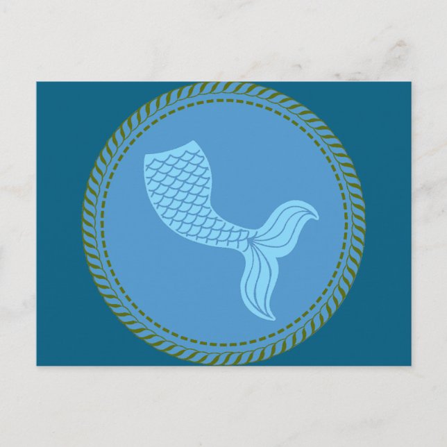 IGGPPCamp 2025 Truppenpride Siren Postkarte (Vorderseite)