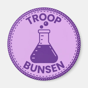 IGGPPCamp Magnet - Bunsen-Variante