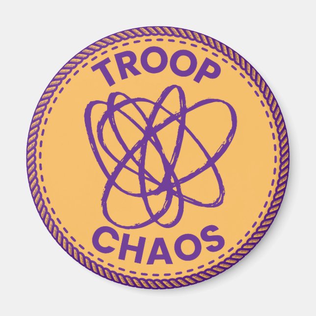 IGGPPCamp Magnet - Chaos-Variante (Vorne)