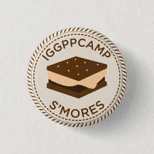 IGGPPCamp S'mores Abzeichen Button