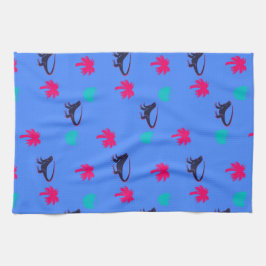 Iggy in der Küche Geschirrtuch