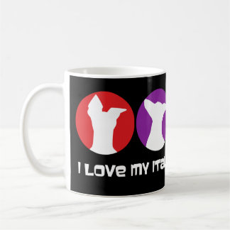 Iggy Style Retro I Liebe My Italian Greyhound Tass Kaffeetasse