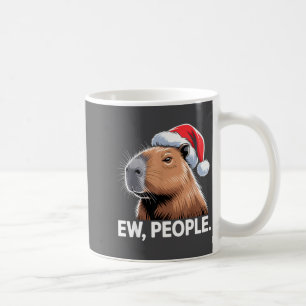 Igitt Leute Capybara Weihnachts Humor Kaffeetasse