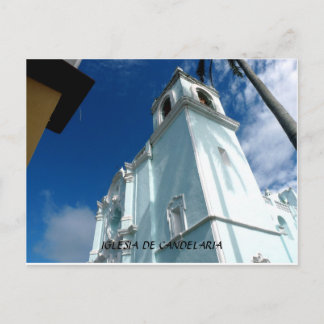 Iglesia De Candelaria—Tlacotalpan, Mexiko Postkarte