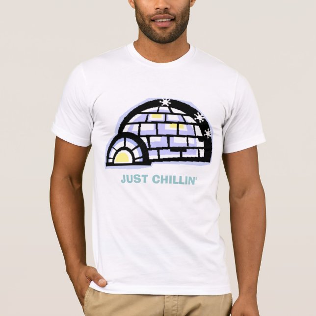 Iglu, GERADE CHILLIN T-Shirt (Vorderseite)
