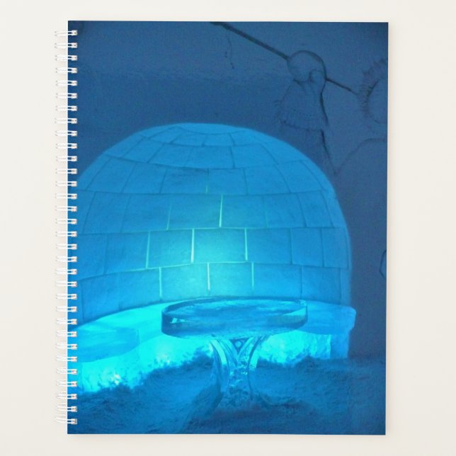 Iglu Room im Hotel de Glace, Quebec, Kanada Planer (Vorderseite)