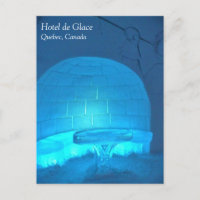 Iglu Room im Hotel de Glace, Quebec, Kanada