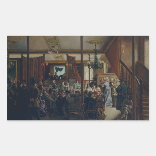 Ignacio de Leon y Escosura - Auktionsverkauf Rechteckiger Aufkleber (Vorderseite)