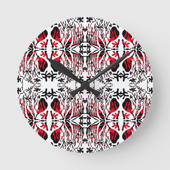 IGNATZisch Runde Wanduhr (Vorderseite)