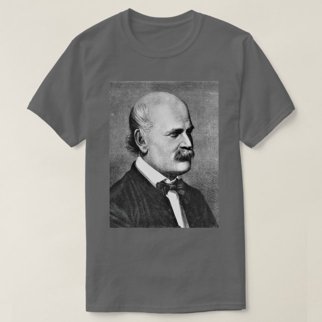 Ignaz Semmelweis T-Shirt (Design vorne)