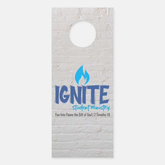 Ignite Door Hanger Türanhänger (Vorderseite)