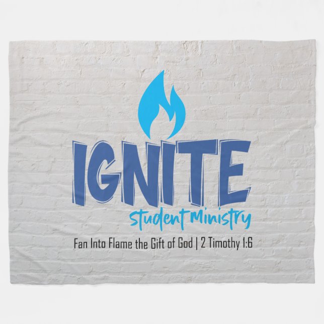 Ignite Fleece Blanket (Vorderseite (Horizontal))