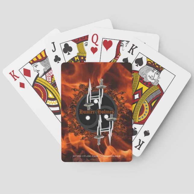 Ignite - Jäger Holmes spielen Karten Spielkarten (Rückseite)