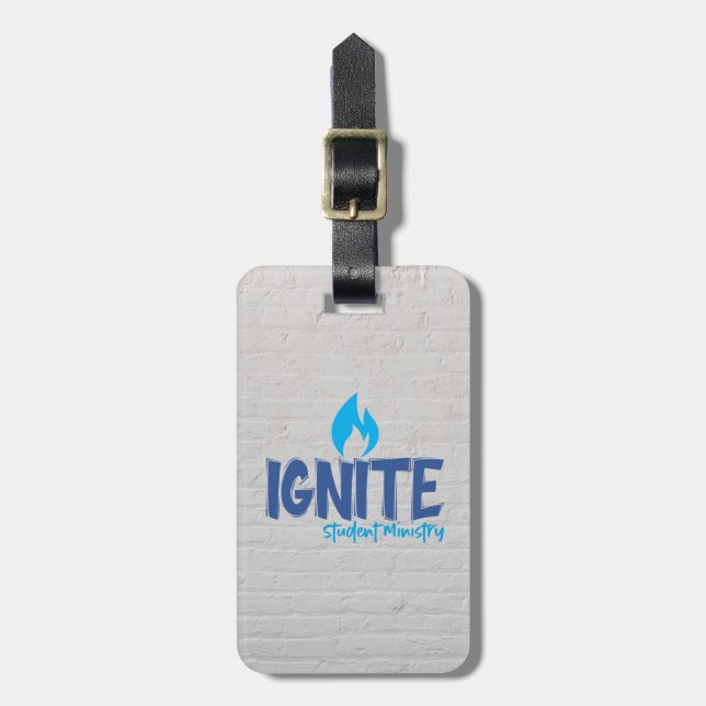 Ignite Luggage Tag Gepäckanhänger (Vorderseite vertikal)
