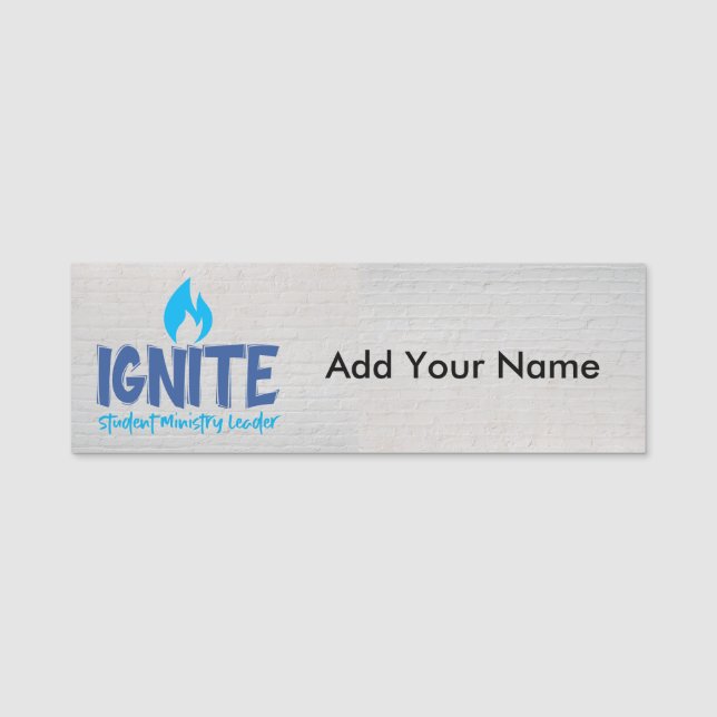 Ignite Namensschilder Namensschild (Vorderseite)