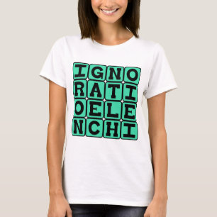 Ignoratio Elenchi, Irrelevante Schlussfolgerung La T-Shirt