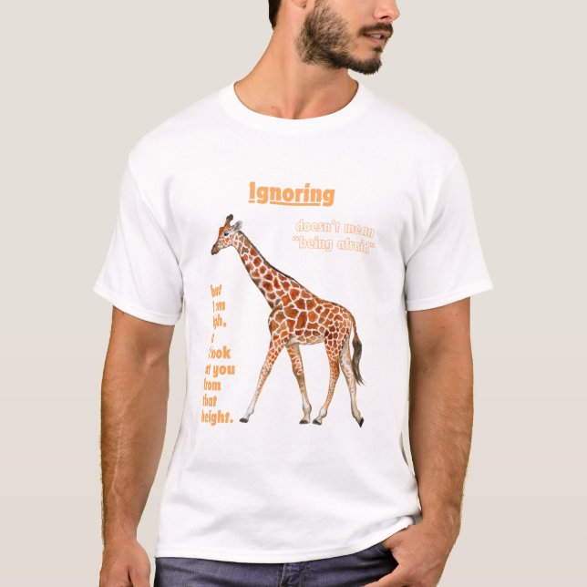 Ignorieren ist nicht Gemein, dass man sich abscheu T-Shirt (Vorderseite)