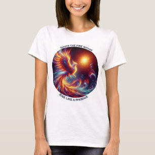 Ignorieren Sie die Feuer im Aufstieg wie ein Phöni T-Shirt