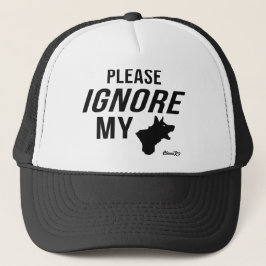 Ignorieren Sie meinen Hund Truckerkappe