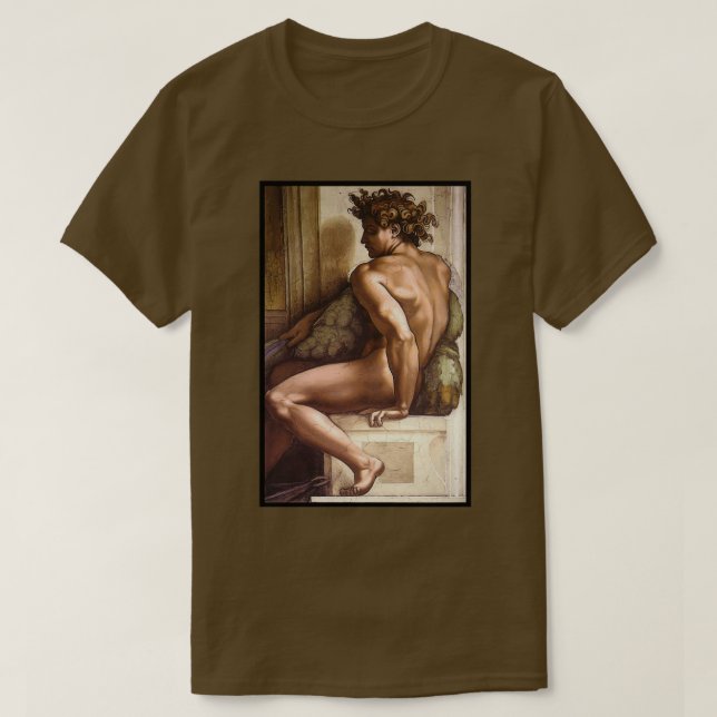 Ignudo by Michelangelo T-Shirt (Design vorne)