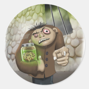 Igor mit dem Brain Sticker