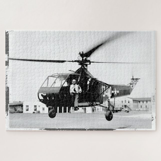 Igor Sikorsky in der US-Küstenwache HNS-1 Puzzle (Horizontal)