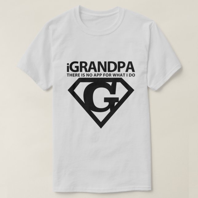 ‚iGRANDPA‘ T-Shirt (Design vorne)