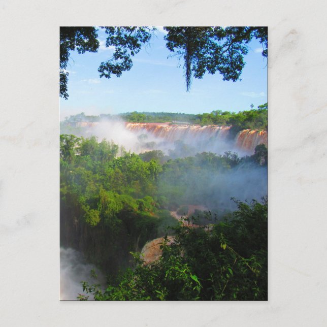 iguaçu fallargentina postkarte (Vorderseite)