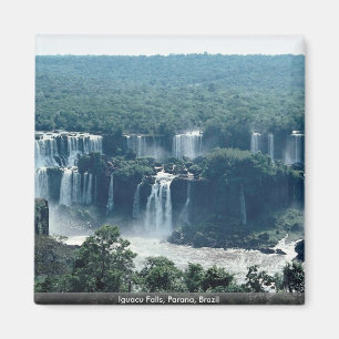 Iguacu Fälle, Paraná, Brasilien Magnet