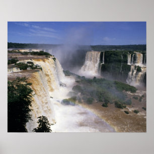 Iguacu-Wasserfälle, Brasilien Poster