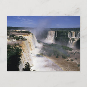 Iguacu-Wasserfälle, Brasilien Postkarte